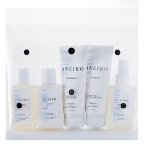 ONEIRO Sunchasers Ready, Go 5 Pc Kit! Shampoo Conditioner Mist Body Wash Lotion